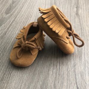Moccasins 3-6 Months